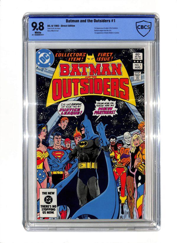 Batman and the Outsiders #001 CBCS 9.8