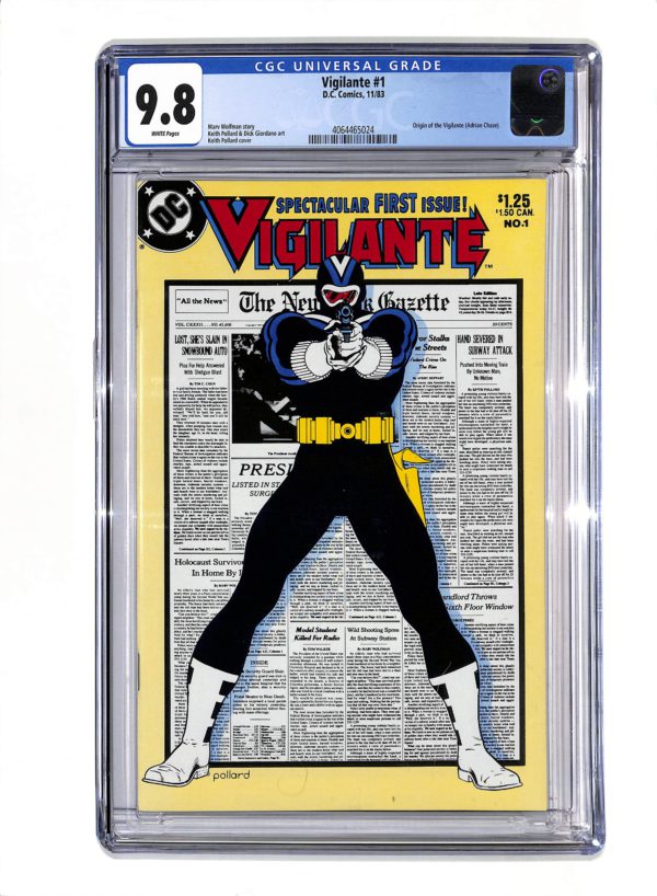 Vigilante #001 CGC 9.8