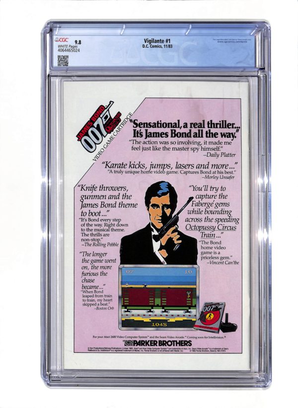 Vigilante #001 CGC 9.8