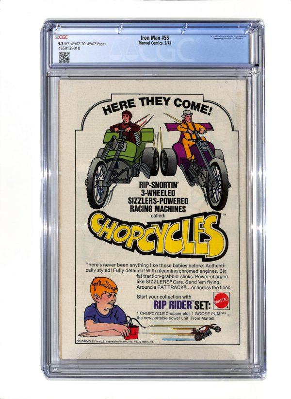 Iron Man #055 CGC 9.2 Double Cover