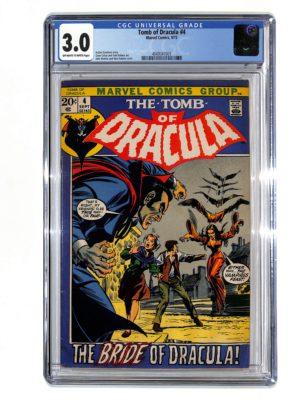 Tomb of Dracula #004 CGC 3.0
