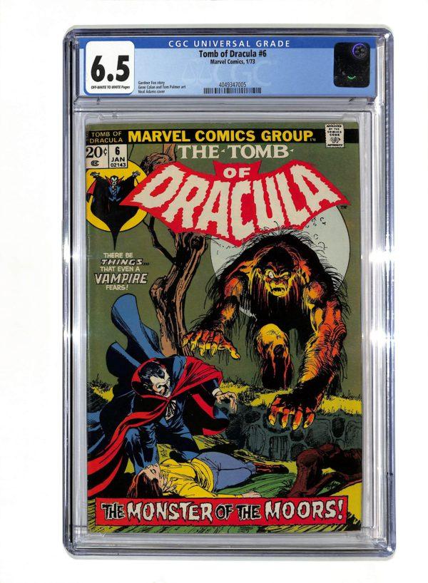 Tomb of Dracula #006 CGC 6.5