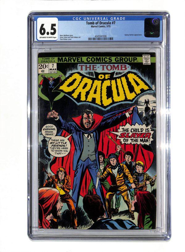 Tomb of Dracula #007 CGC 6.5