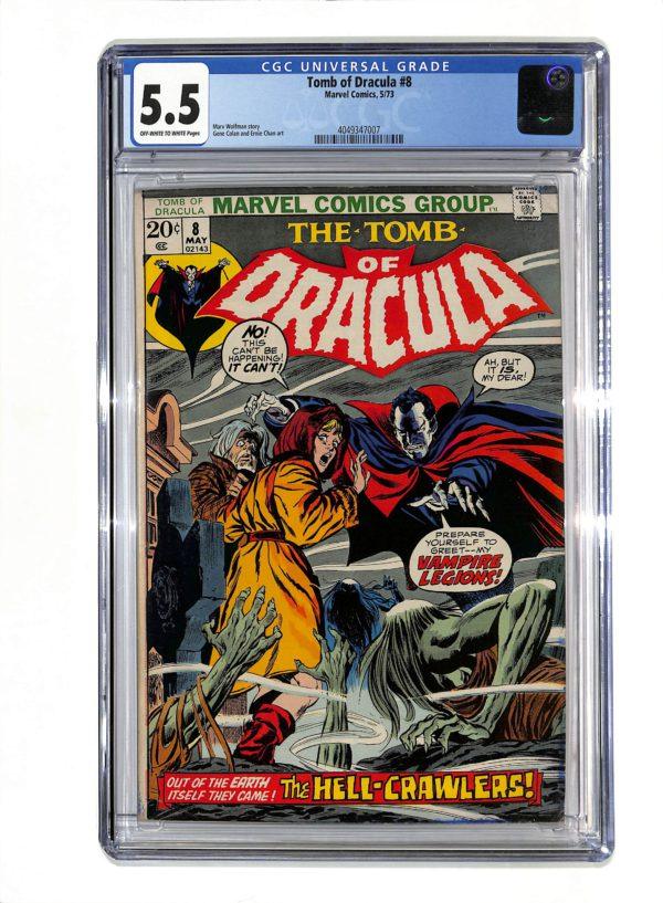 Tomb of Dracula #008 CGC 5.5