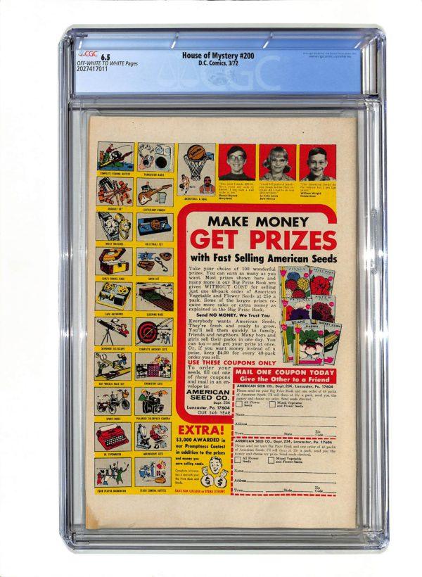 House of Mystery #200 CGC 6.5