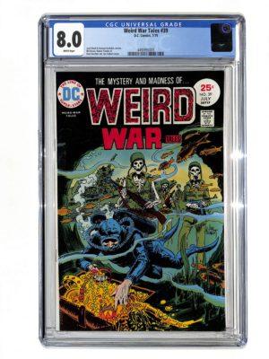 Weird War Tales #039 CGC 8.0