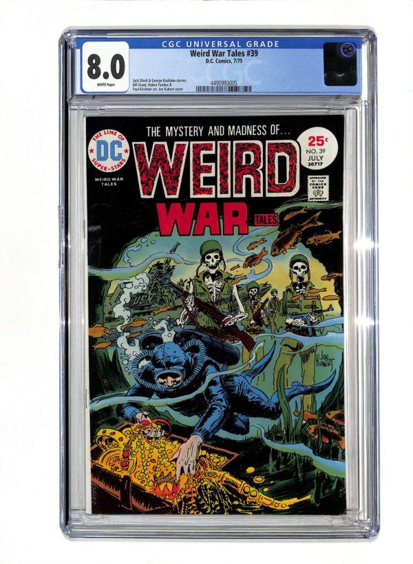Weird War Tales #039 CGC 8.0