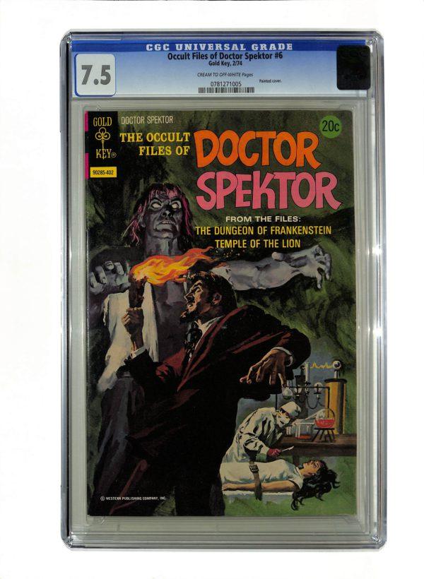 Occult Files of Doctor Spektor #006 CGC 7.5