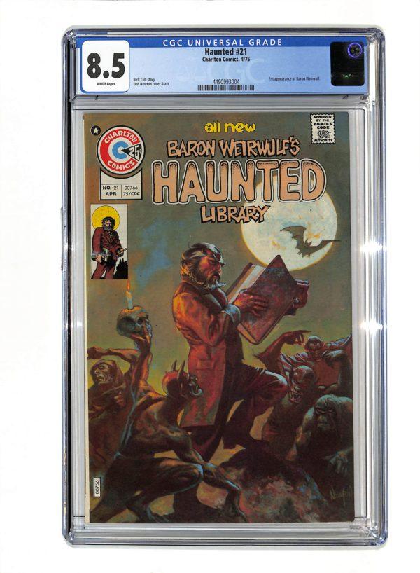 Haunted #021 CGC 8.5