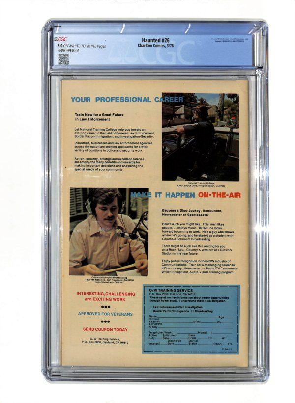 Haunted #026 CGC 9.0
