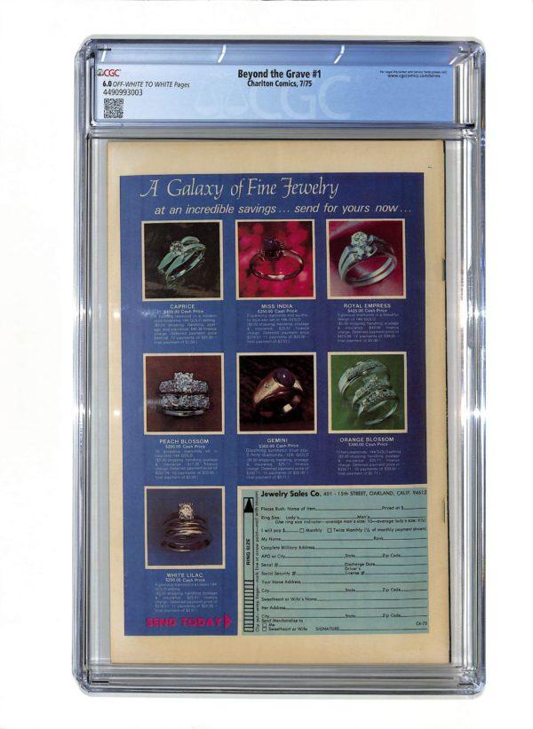 Beyond The Grave #001 CGC 6.0