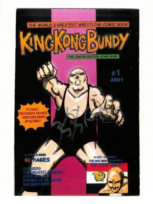 King Kong Bundy #001 Signed