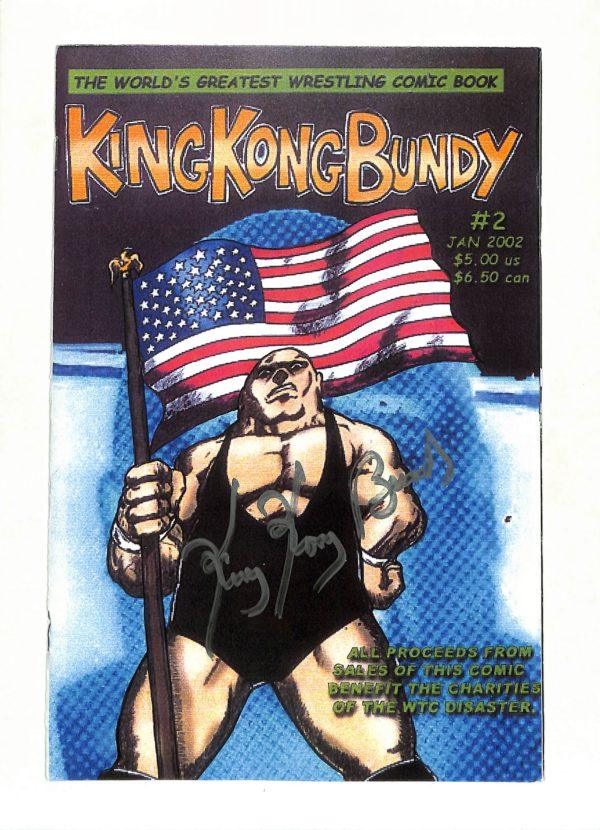 King Kong Bundy #002 Signed