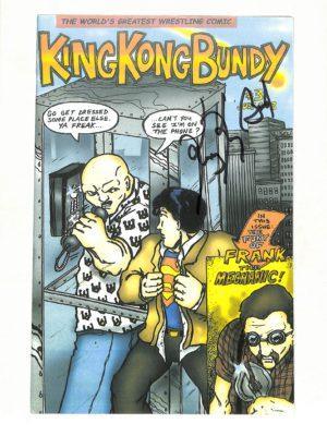 King Kong Bundy #003 Signed