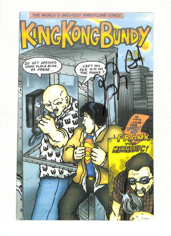 King Kong Bundy #003 Signed