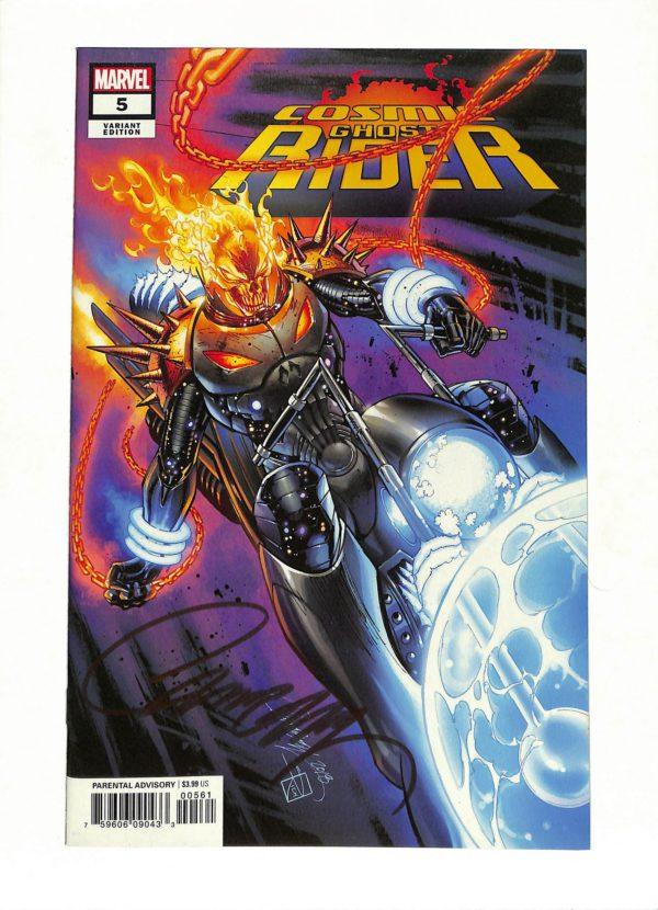 Cosmic Ghost Rider #5 Variant Signed COA