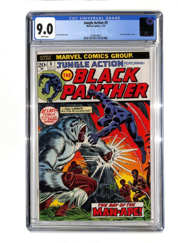 Jungle Action #005 CGC 9.0