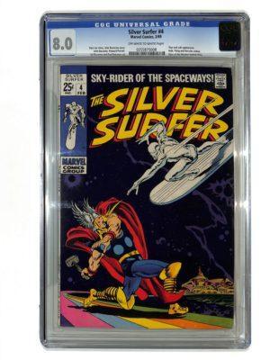 Silver Surfer #004 CGC 8.0