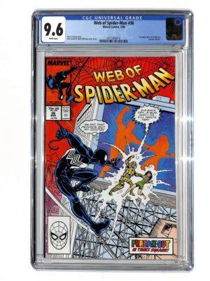 Web of Spider-Man #036 CGC 9.6