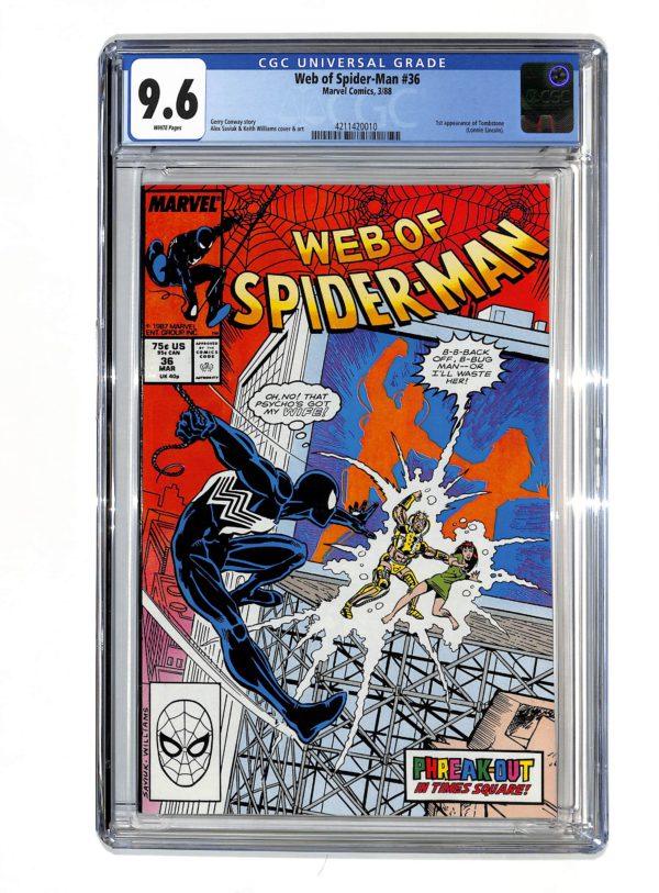 Web of Spider-Man #036 CGC 9.6