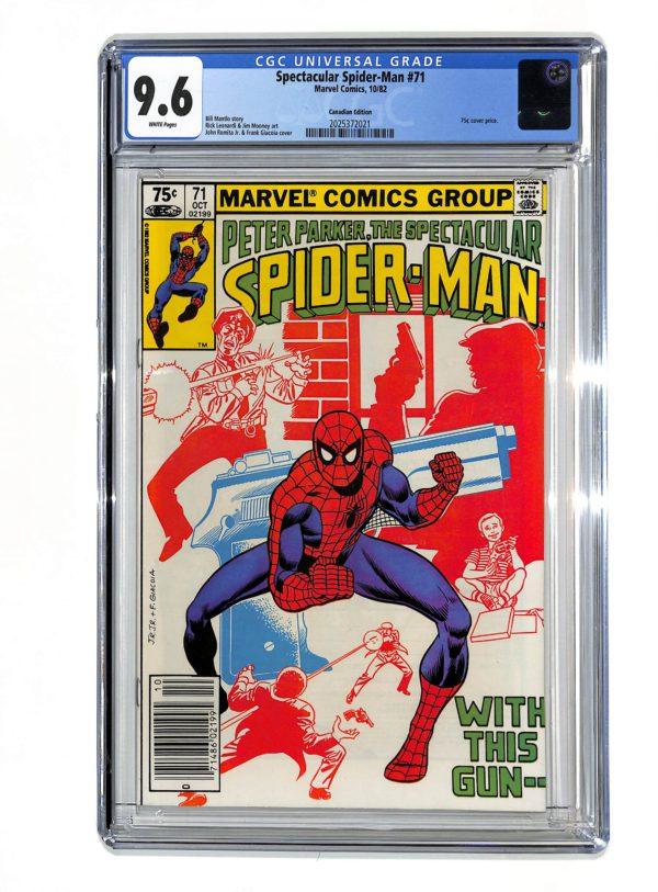 Spectacular Spider-Man #071 CGC 9.6 CPV