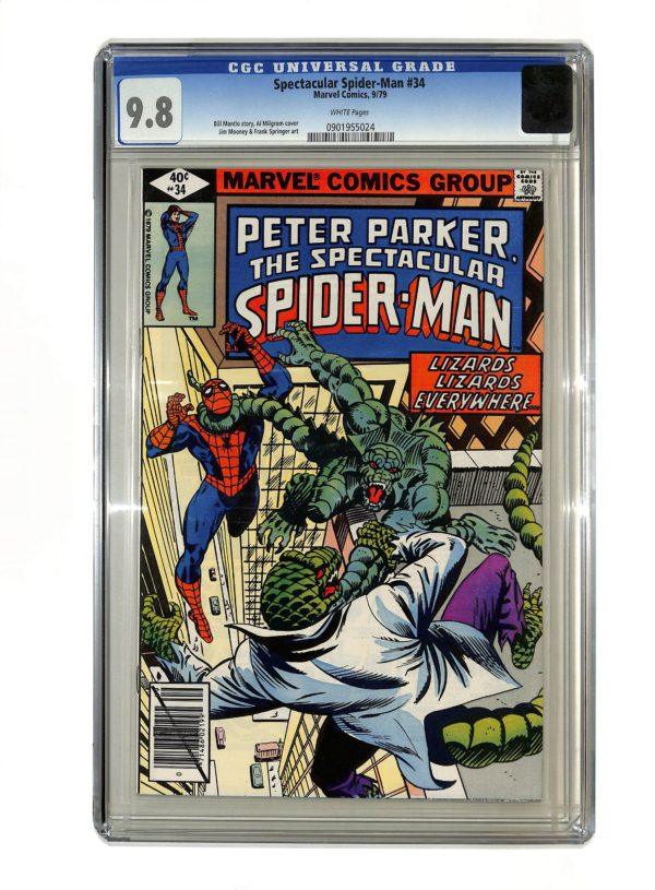 Spectacular Spider-Man #034 CGC 9.8
