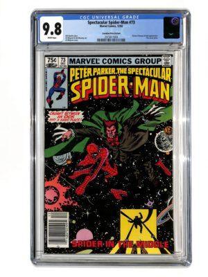 Spectacular Spider-Man #073 CGC 9.8 CPV