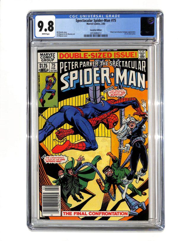 Spectacular Spider-Man #075 CGC 9.8 CPV
