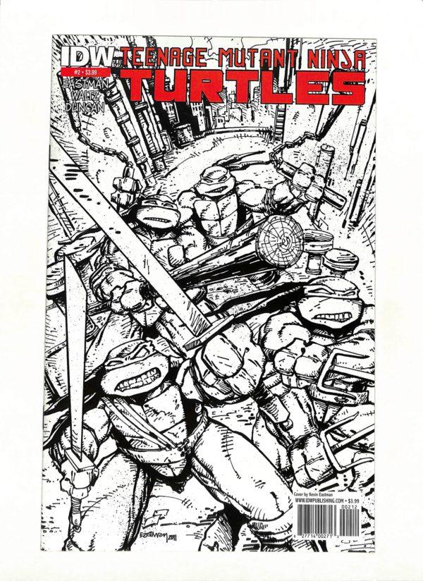 Teenage Mutant Ninja Turtles (2011) #002 2nd Printing