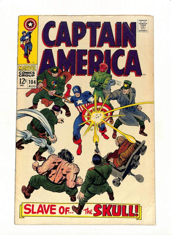 Captain America #104
