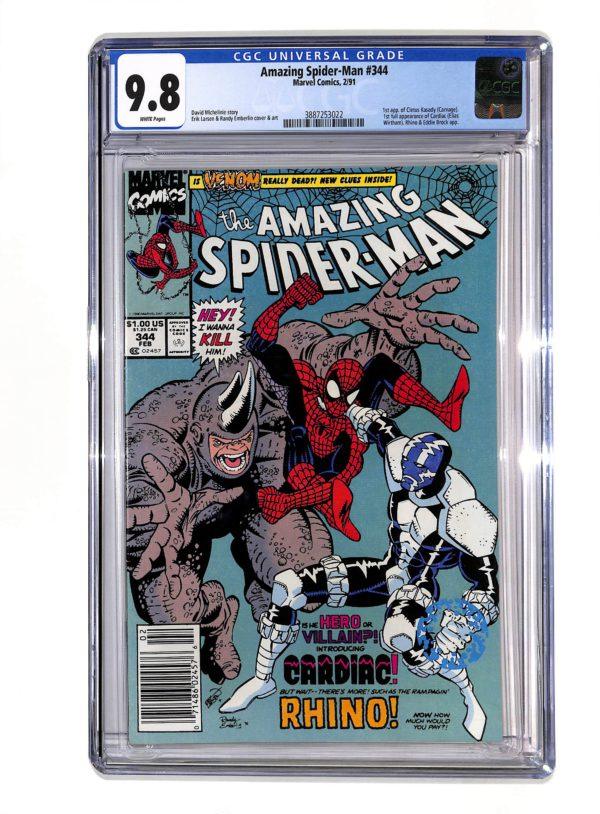 Amazing Spider-Man #344 CGC 9.8 - Big B Comics Barrie