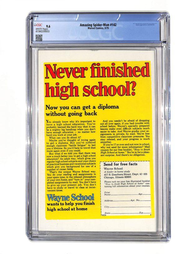 Amazing Spider-Man #142 CGC 9.6