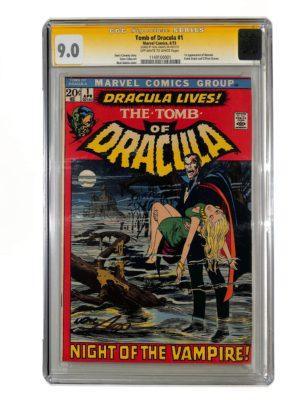 Tomb of Dracula #001 CGC SS 9.0