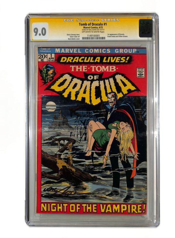 Tomb of Dracula #001 CGC SS 9.0