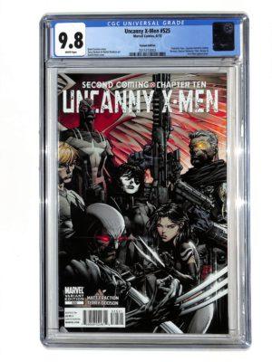 Uncanny X-Men #525 Variant CGC 9.8
