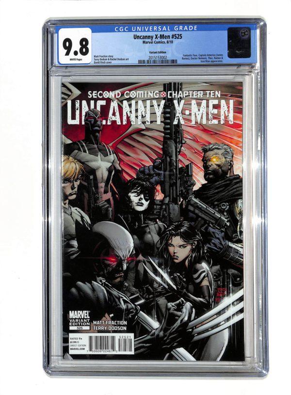 Uncanny X-Men #525 Variant CGC 9.8