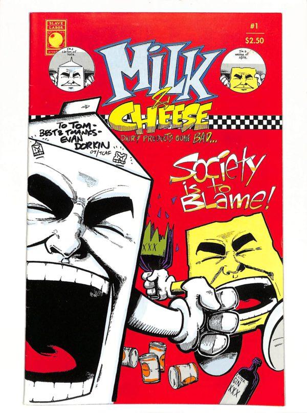 Milk & Cheese #001 Signed