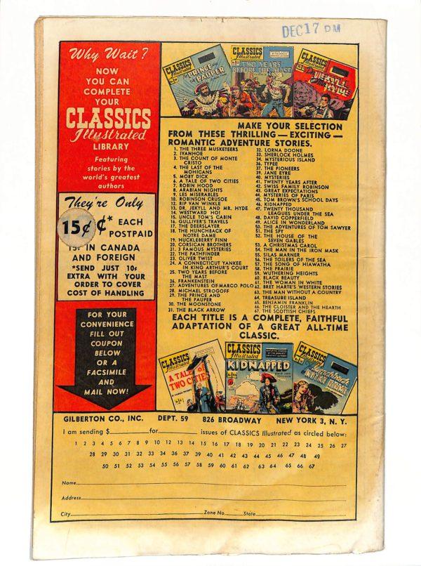 Classics Illustrated #066