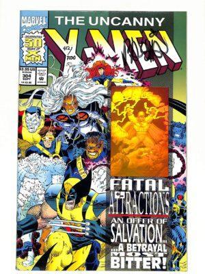 Uncanny X-Men #304 Signed