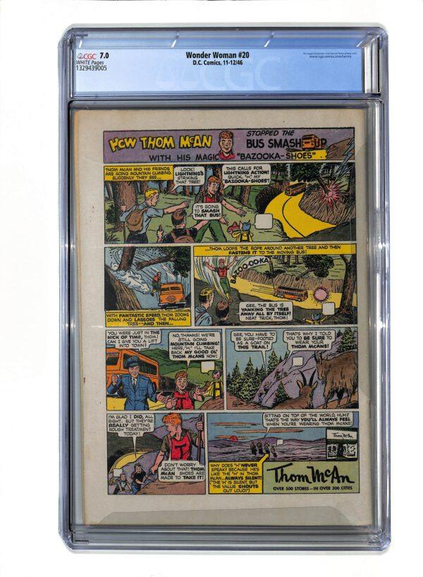 Wonder Woman #020 CGC 7.0