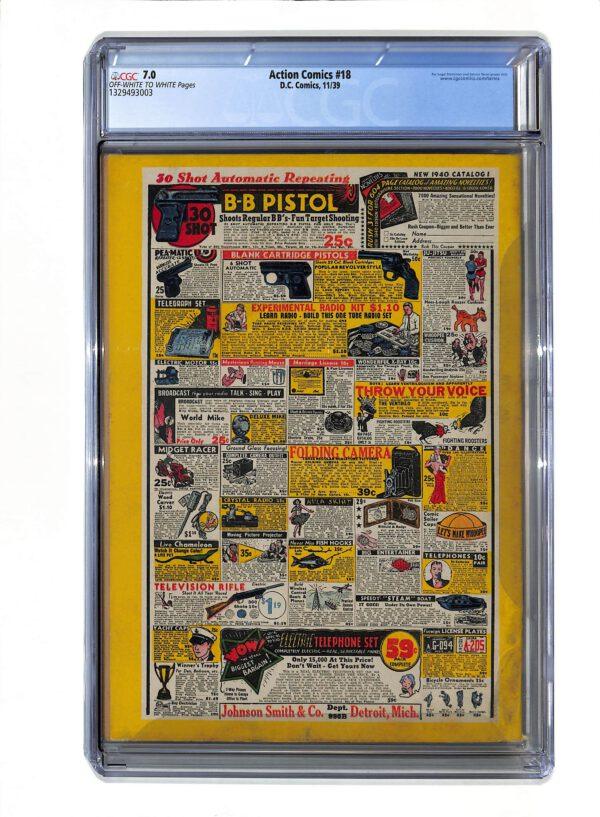 Action Comics #018 CGC 7.0