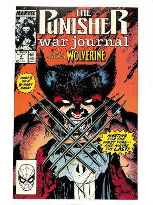 Punisher War Journal #006 Signed