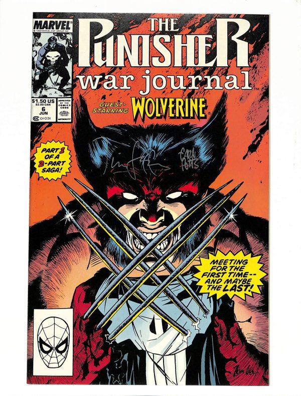 Punisher War Journal #006 Signed