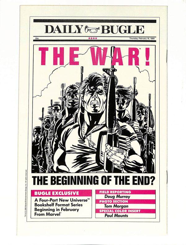 Punisher War Journal #006 Signed