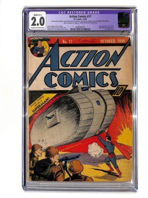Action Comics #017 CGC 2.0 R