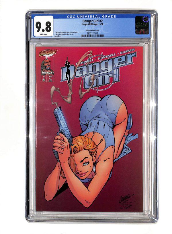 Danger Girl (1998) #2 Variant CGC 9.8