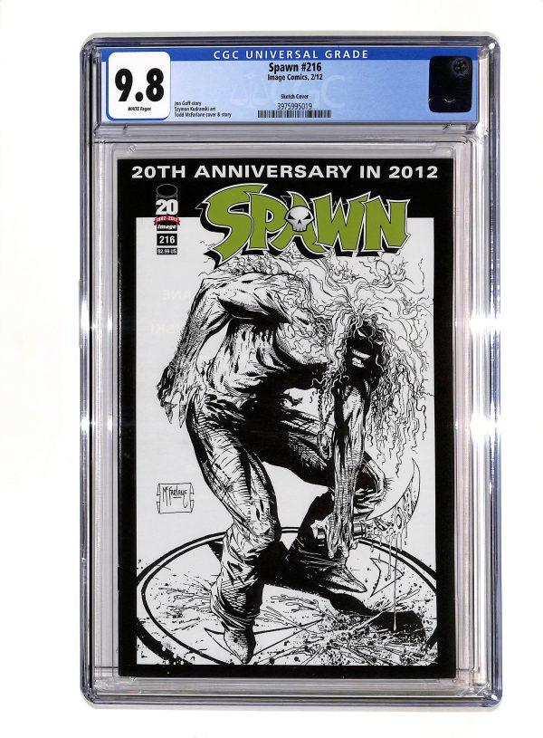 Spawn #216 Variant CGC 9.8
