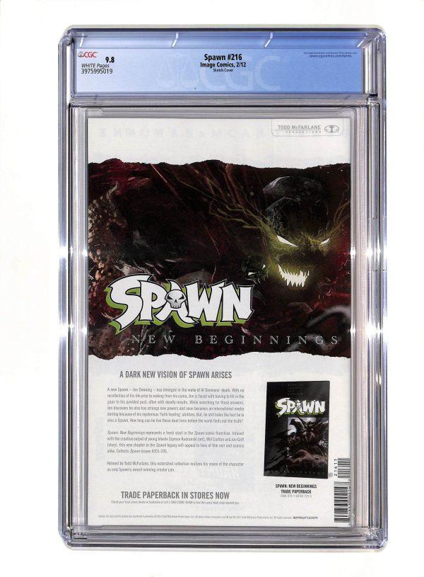 Spawn #216 Variant CGC 9.8