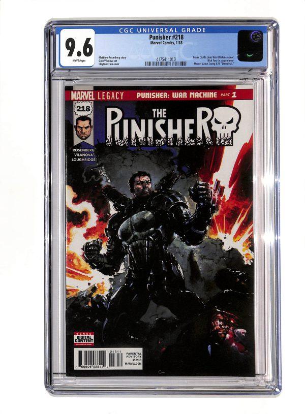 Punisher #218 CGC 9.6