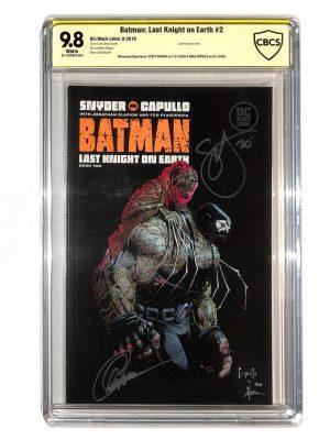 Batman: Last Knight on Earth #002 CBCS SS 9.8